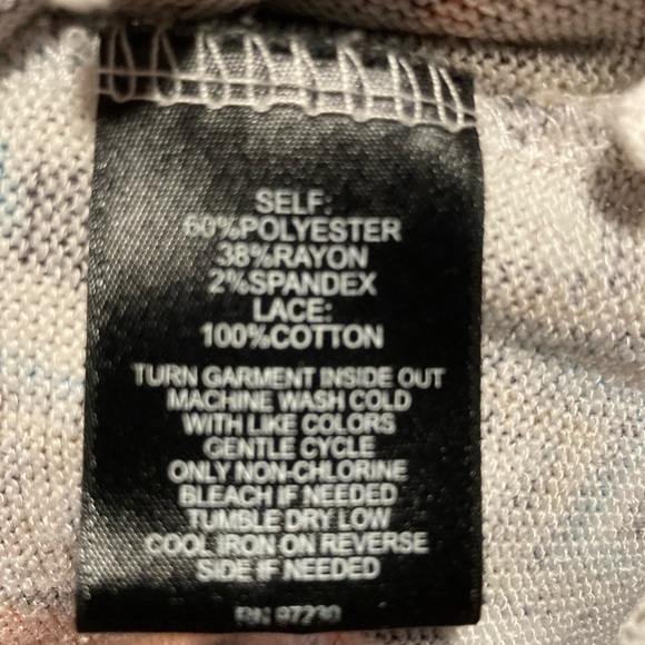 Signature Studio Women’s Multicolor Southwestern Style Lightweight - Picture 5 of 6